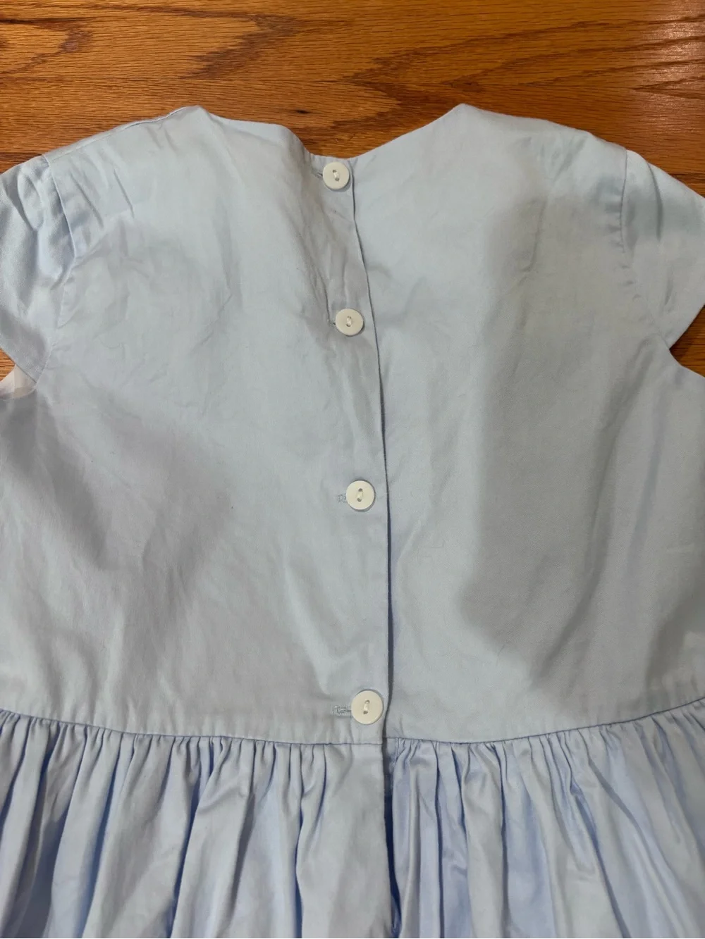 Bella Bliss Light Blue Girls' Cap Sleeve Party Elegant Children's Dress 6